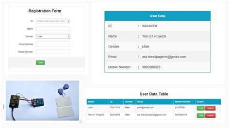 how to connect rfid reader with database|connect rfid to mysql database.